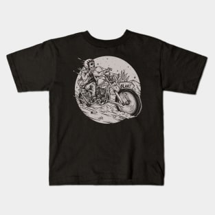 Skull Rider - Death Rider Chopper Kids T-Shirt